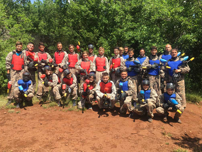 equipe team buildig millau